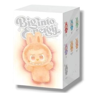 Certified LABUBU Big Into Energy New in Sealed Box Pop Mart Authentic Blind Box